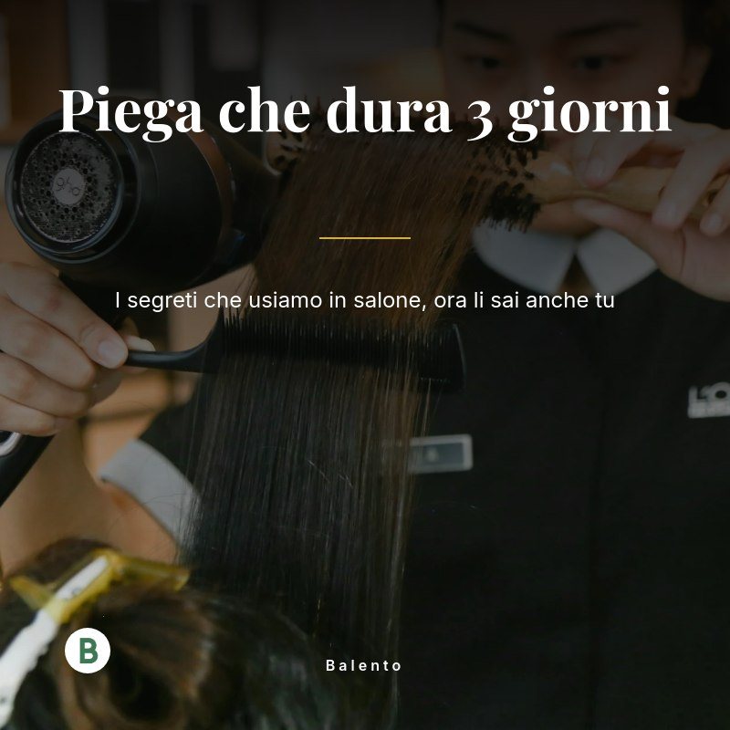Post generato da Balento per Balento Salon